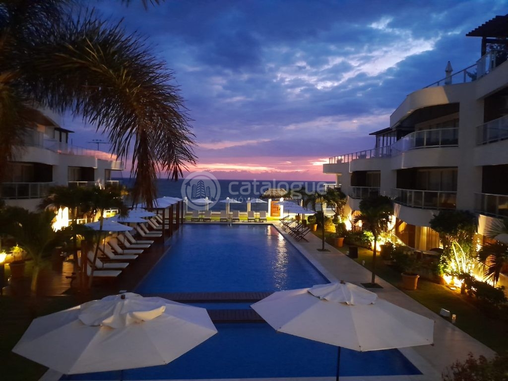 Apartamento pé na areia 100% mobiliado em cotovelo