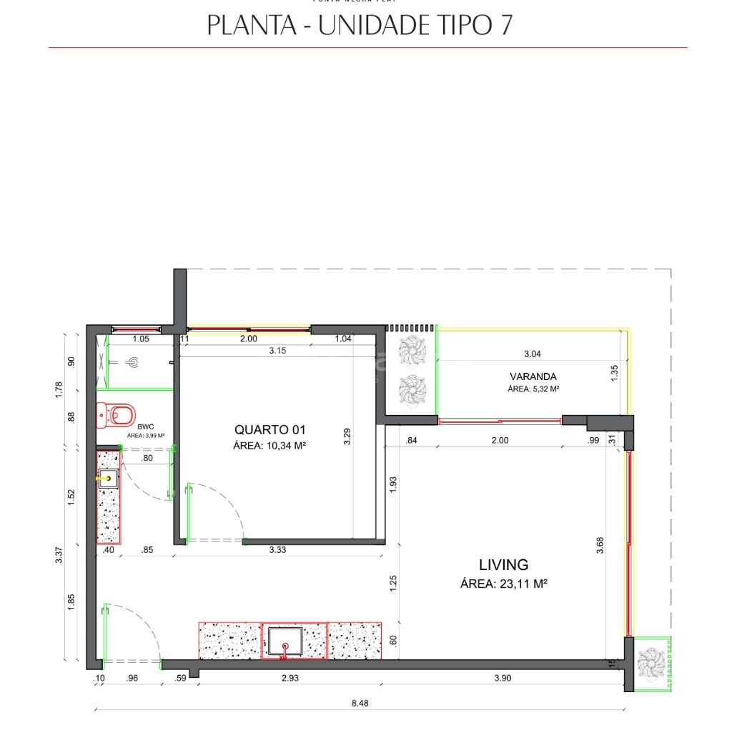 Privilege Ponta Negra Flat