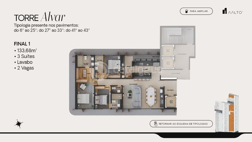 Aalto - tirol - condominio fechado