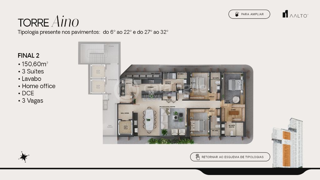 Aalto - tirol - condominio fechado
