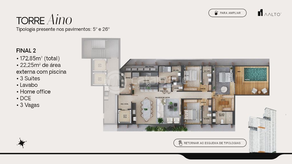 Aalto - tirol - condominio fechado