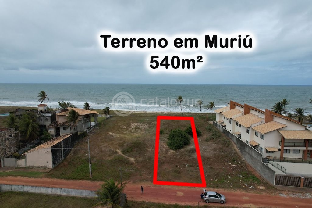 Terreno a venda em muriu - beira mar