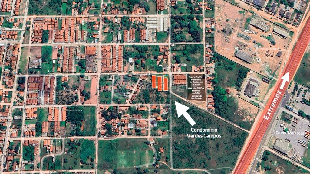 Terreno a venda com 3.400 m com projeto pre aprovado para co