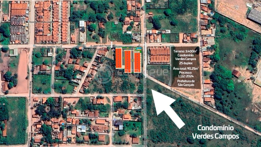 Terreno a venda com 3.400 m com projeto pre aprovado para co