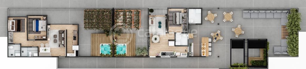 Venda de Apartamento no Residencial Bella Vista Capim Macio