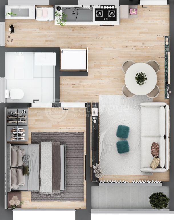 Venda de Apartamento no Residencial Bella Vista Capim Macio