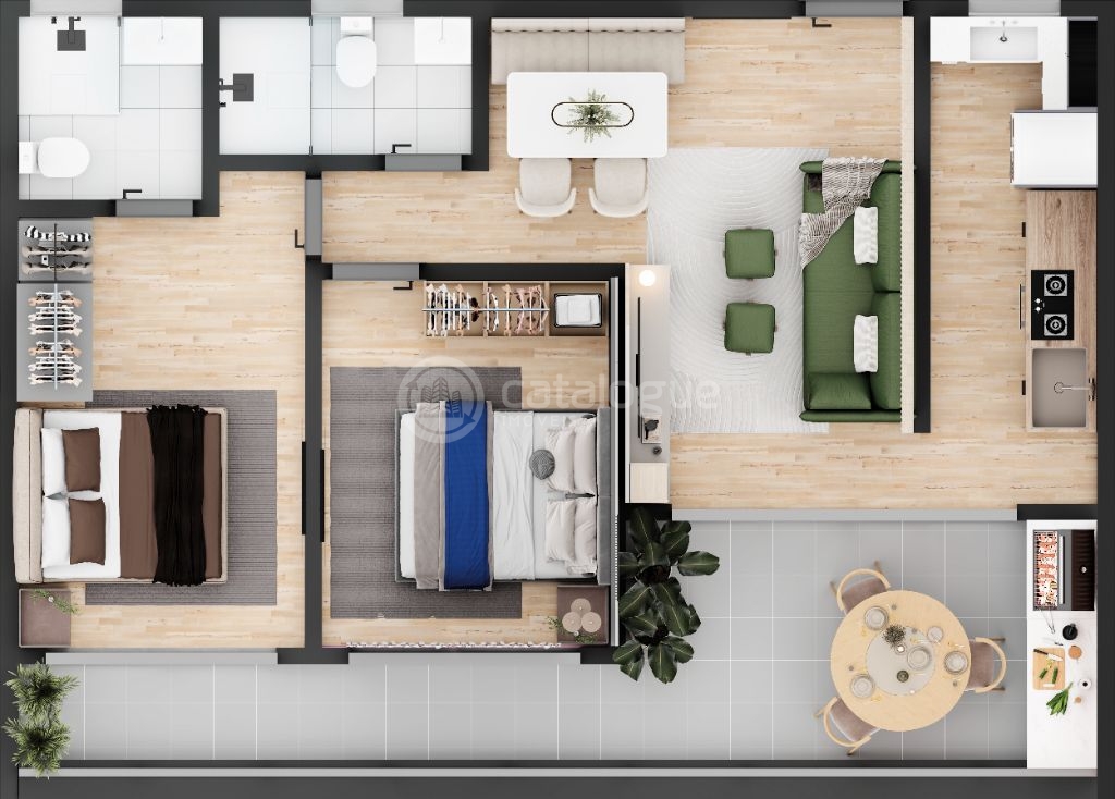 Venda de Apartamento no Residencial Bella Vista Capim Macio
