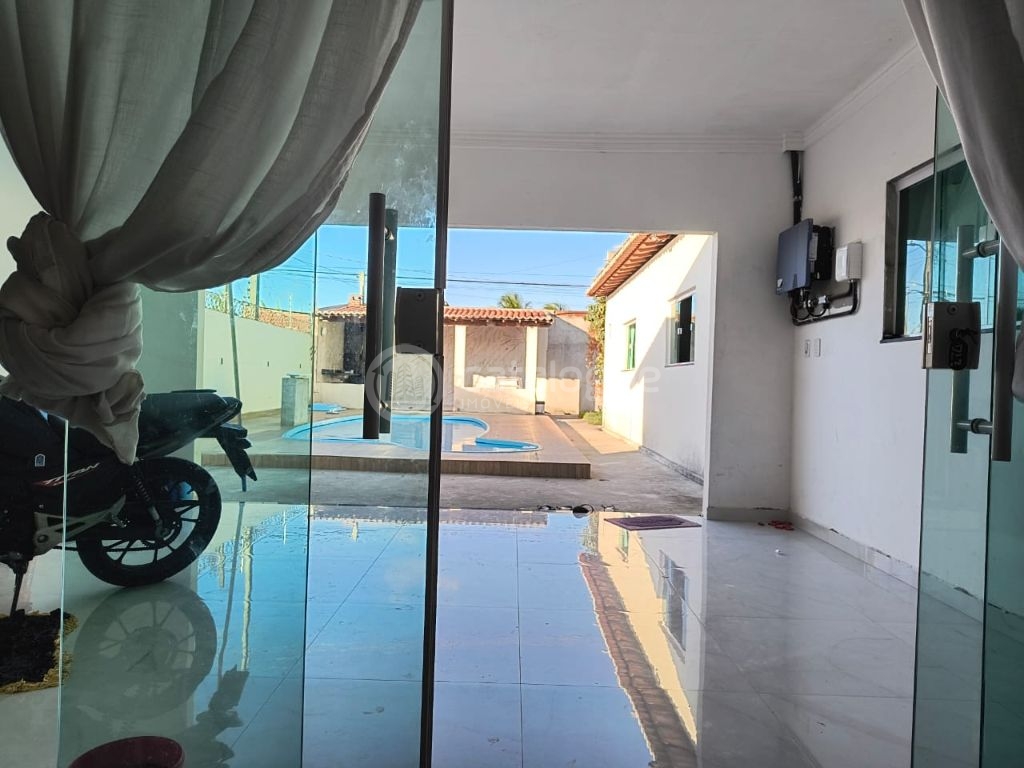 Casa nova com piscina, energia solar e área gourmet parnamirim/rn