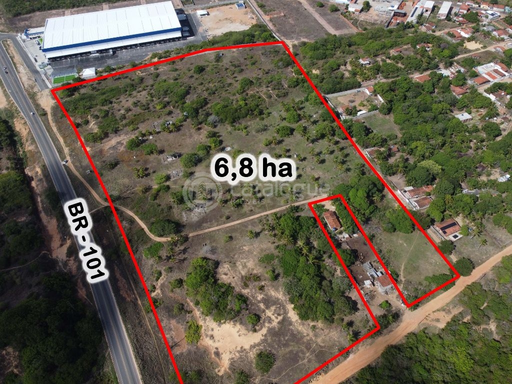 Área na br - 101 - em são gonçalo do amarante 6,8 ha