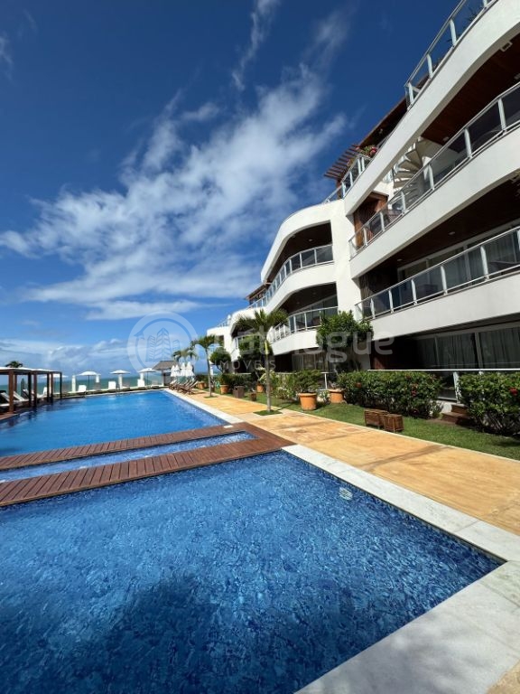 Apartamento mobiliado na beira mar em cotovelo