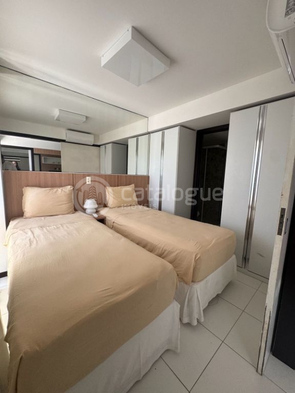 Apartamento mobiliado na beira mar em cotovelo