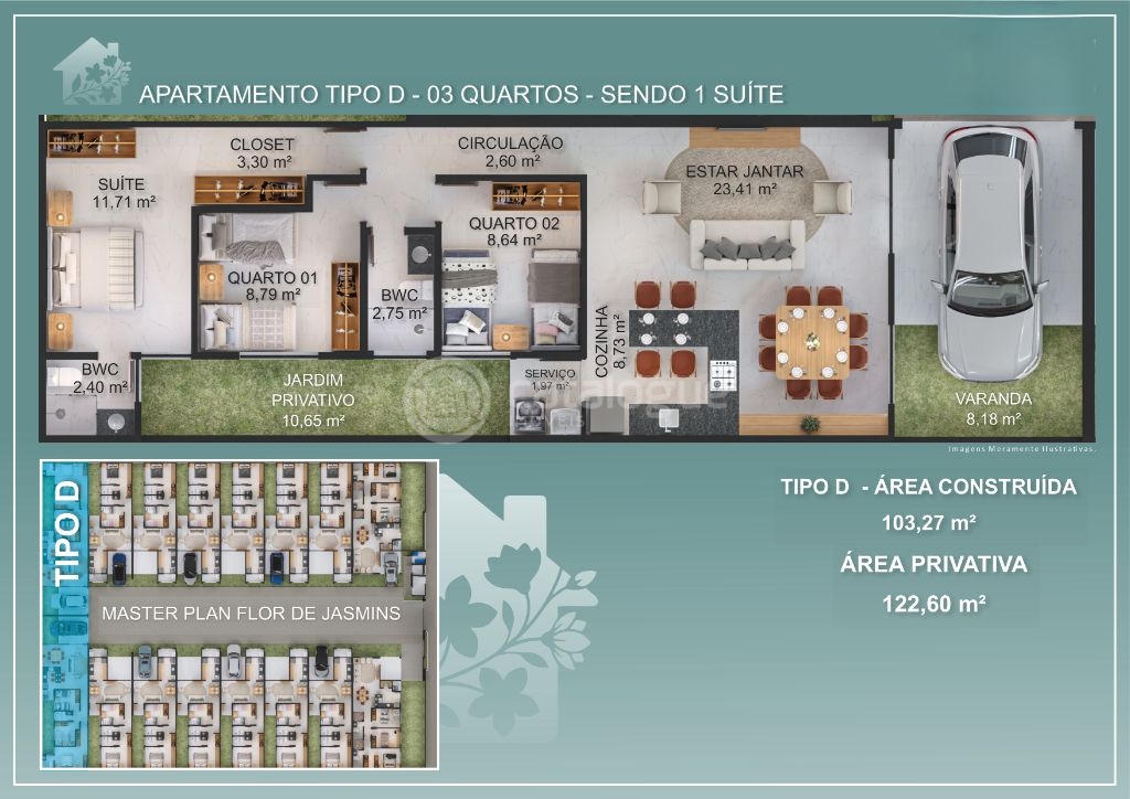 Sua nova casa no condomínio flor de jasmins – parque das árv