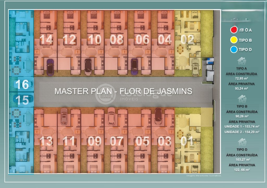 Casa 3 quartos (1 suíte) – condomínio flor de jasmins