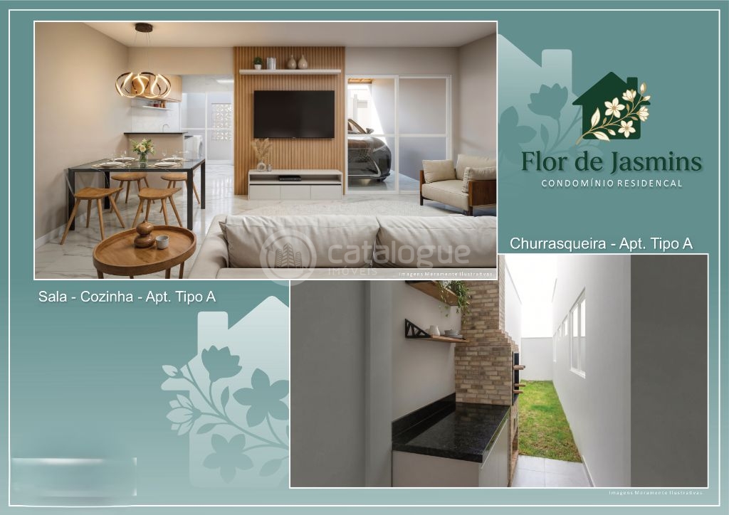 Casa 3 quartos (1 suíte) – condomínio flor de jasmins