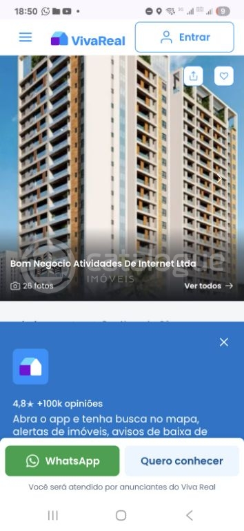 Vendo um Apartamento sendo a parte da proprietaria 310 mil com 101,63 m2 mais saldo devedor na entrega