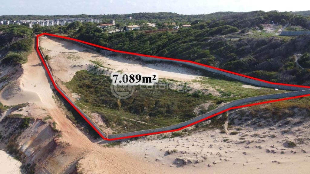 Terreno a Beira-mar em Tabatinga Com Projeto para condomínio