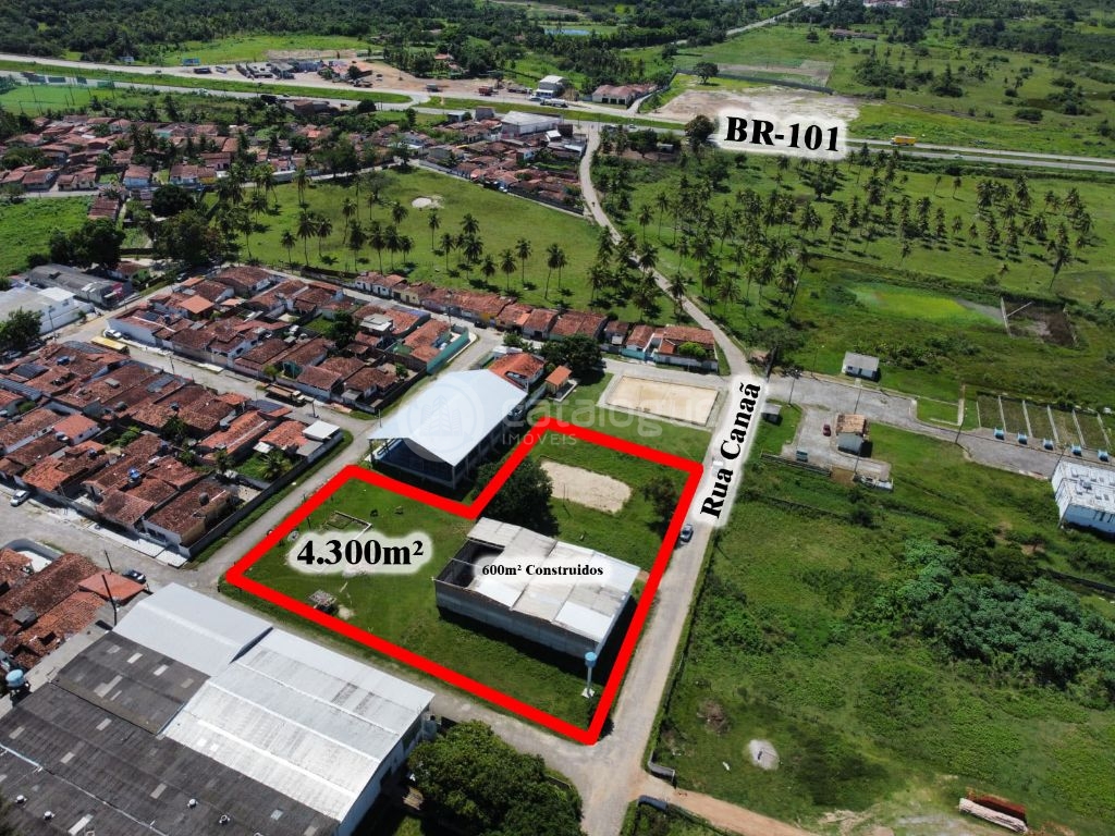Galpão industrial à venda no centro de são josé de mipibu - 