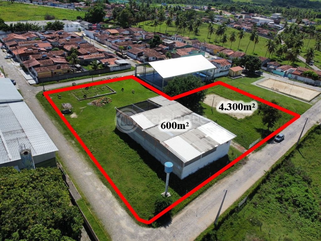 Galpão industrial à venda no centro de são josé de mipibu - 