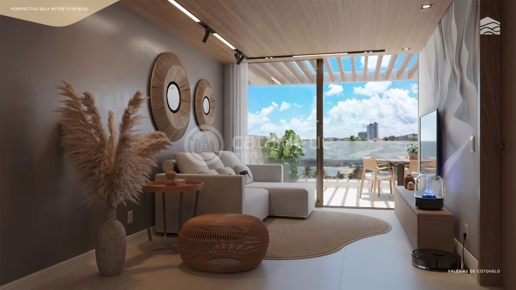 Apartamentos alto padrão pé na areia em cotovelo (03 opções 