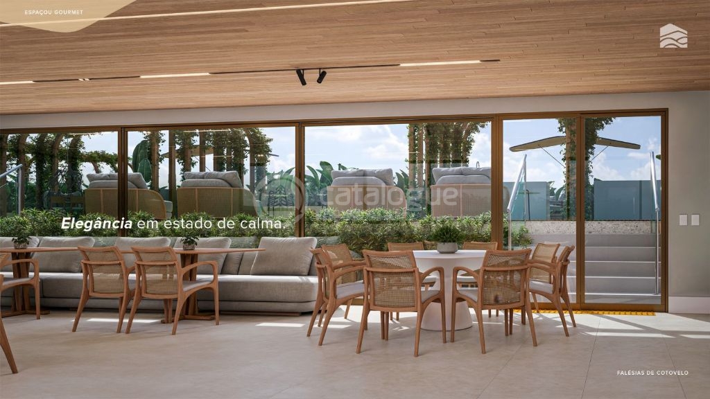 Apartamentos alto padrão pé na areia em cotovelo (03 opções de plantas)