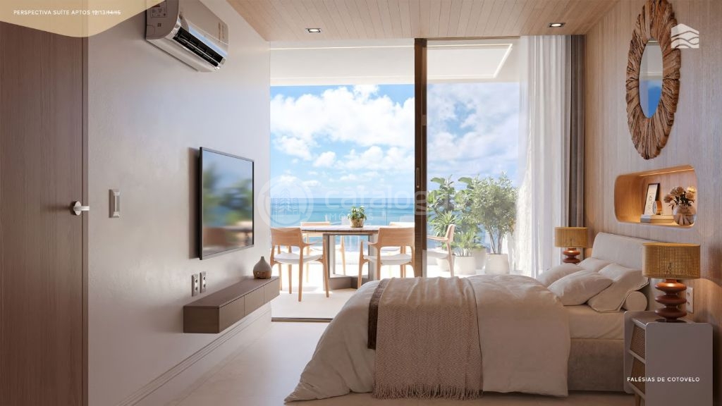 Apartamentos alto padrão pé na areia em cotovelo (03 opções de plantas)