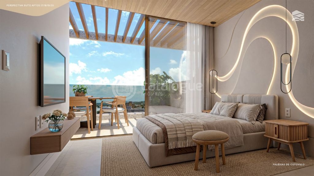 Apartamentos alto padrão pé na areia em cotovelo (03 opções 