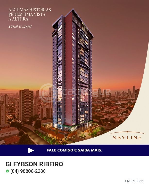 Skyline alto da candelária natal/rn