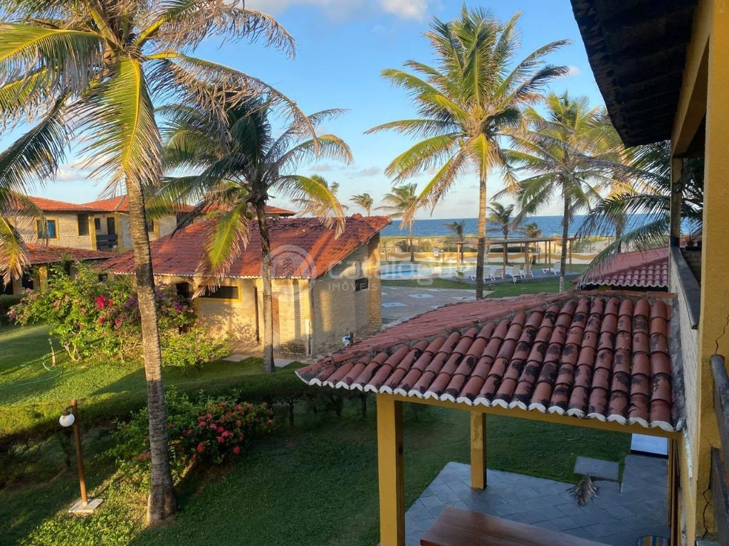 Beira mar apartamento estilo chalé mobiliado em condomínio e
