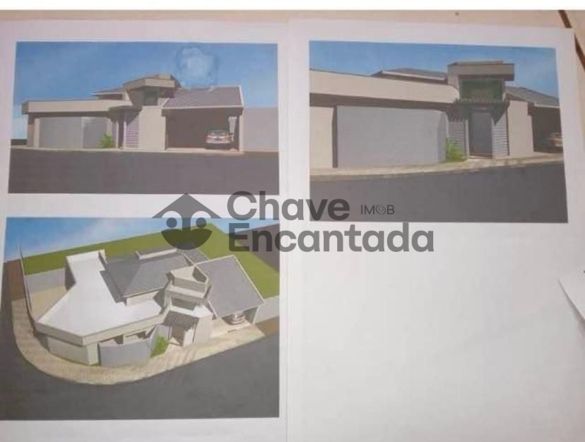 Terreno com construcao iniciada e projeto aprovado.