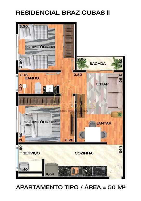 Venda de Apartamentos / Padrão na cidade de Mogi das Cruzes