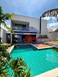 Espetacular casa de luxo com 5 suítes no Residencial Florença, Rio Claro - Cruz Gonçalves Imóveis