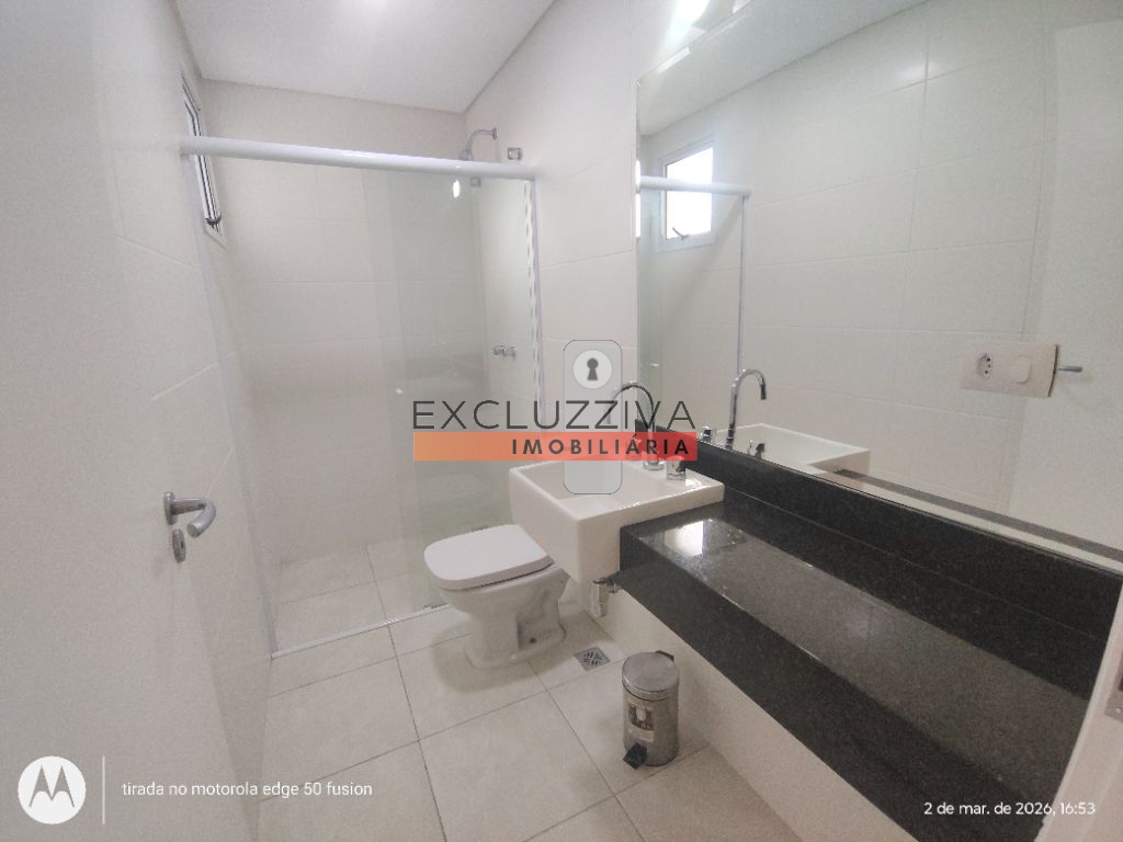 Cobertura Duplex com 4 Suítes para Alugar no Residencial Placere em Taubaté com entrada privativa para o Taubaté Shoppping