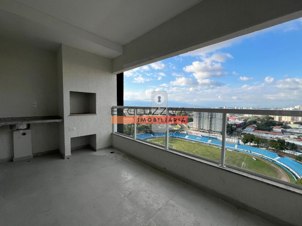 Apartamento moderno com varanda gourmet em taubaté
