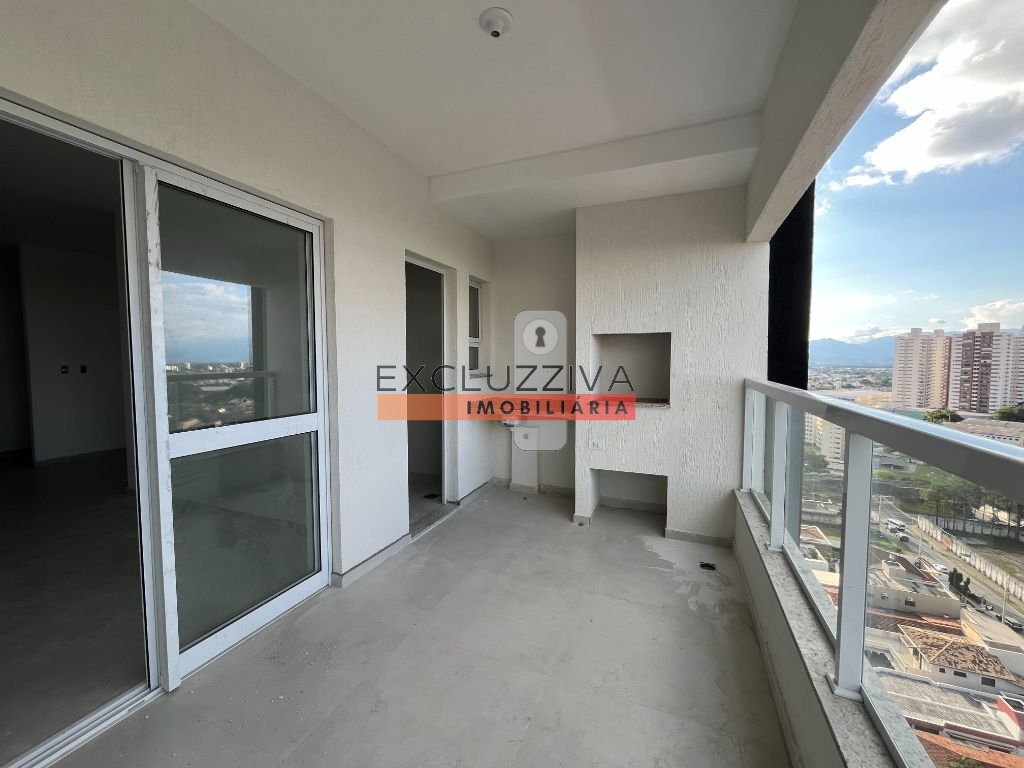 Apartamento moderno com varanda gourmet em taubaté