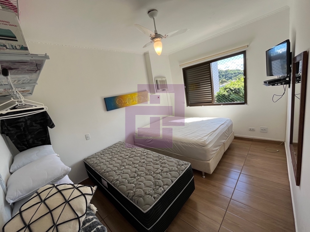 Praia do tombo, lindo apartamento com vista livre.