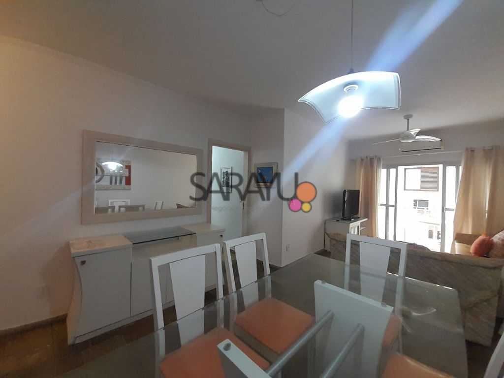 Apartamento Padrão de 03 dormitórios para locação anual na Praia da Enseada.