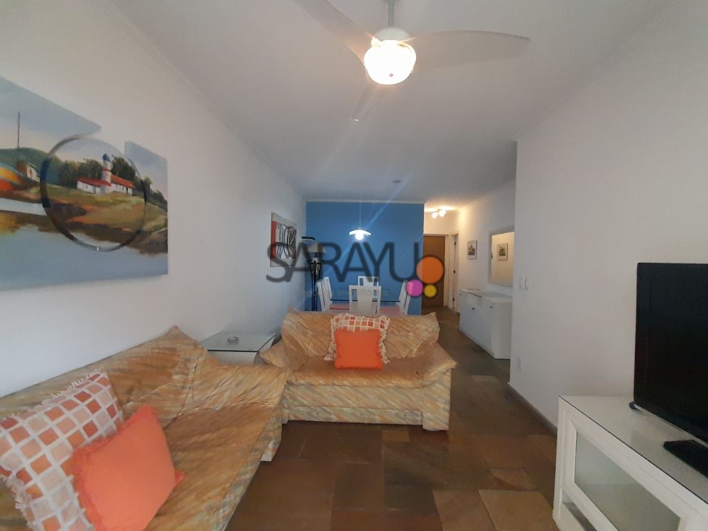Apartamento Padrão de 03 dormitórios para locação anual na Praia da Enseada.