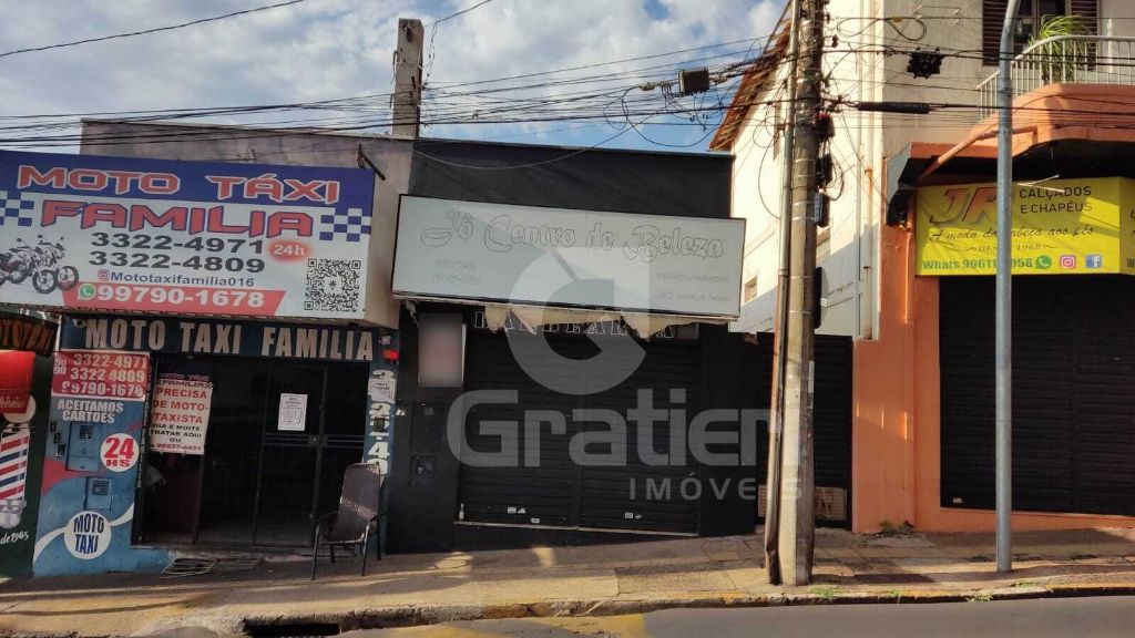 Salão comercial para locação no centro de araraquara