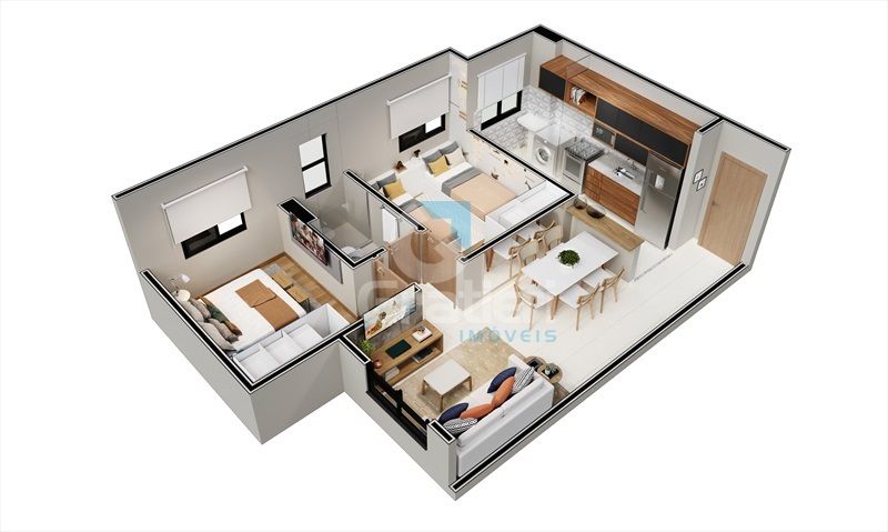 Apartamento à venda no Condomínio Vistas do Botânico Cedros