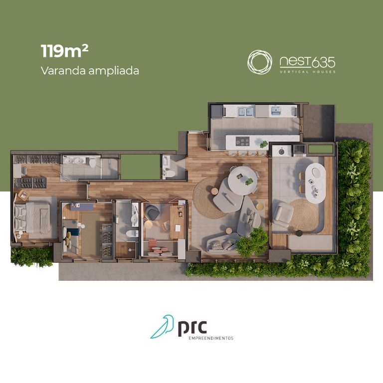 Imobiliária Zanoni Ltda ME - Nest 635 - Vertical Houses