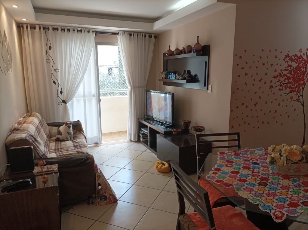 Apartamento a venda com 3 dormitórios no parque continental 