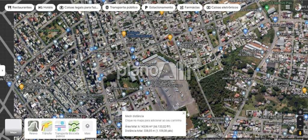 Venda de terreno / área na cidade de cachoeirinha