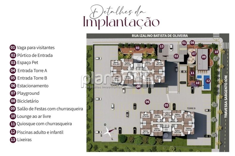 Venda de apartamentos / padrão na cidade de gravataí