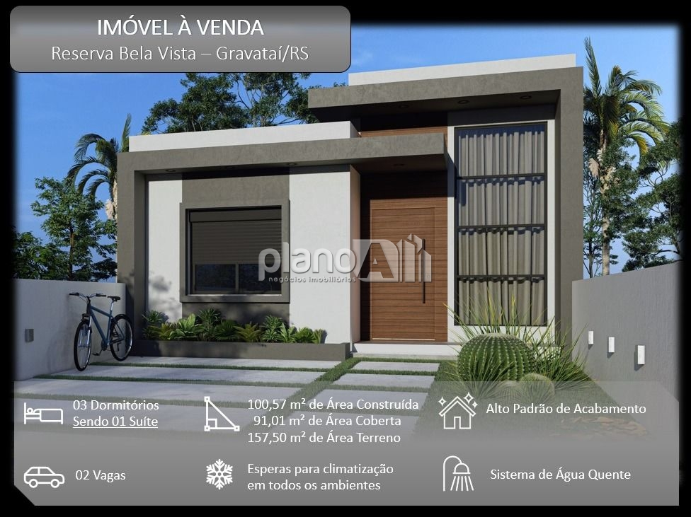 Venda de casas / padrão na cidade de gravataí