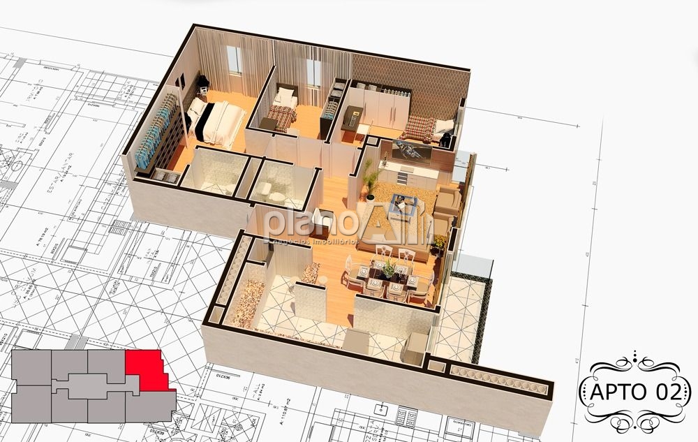 Venda de Apartamentos / Padrão na cidade de Gravataí