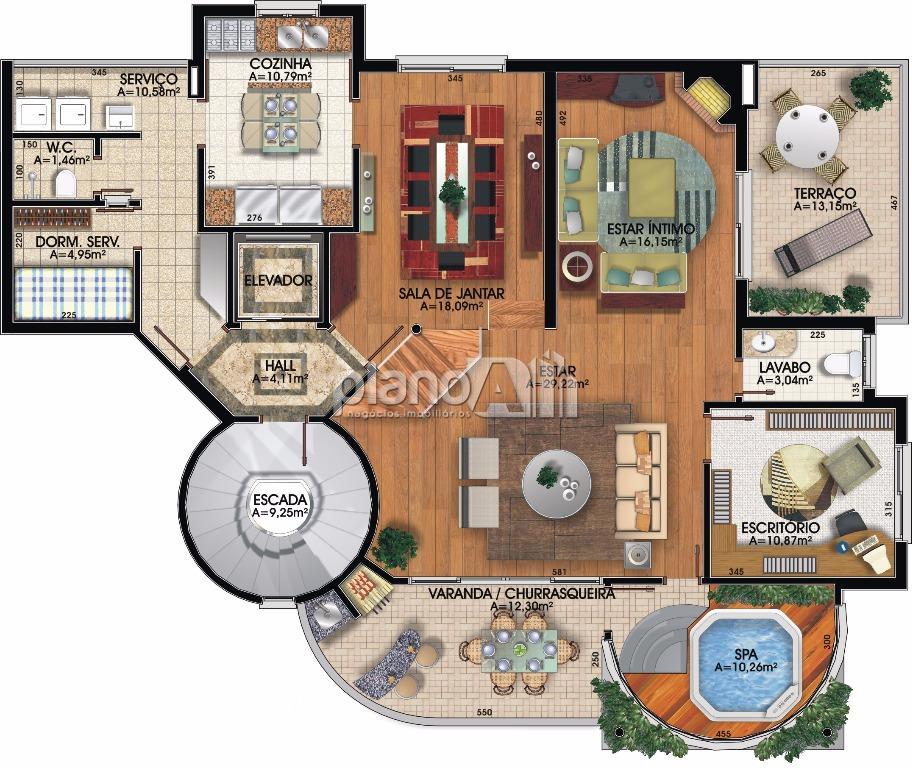 Venda de Apartamentos / Padrão na cidade de Gravataí
