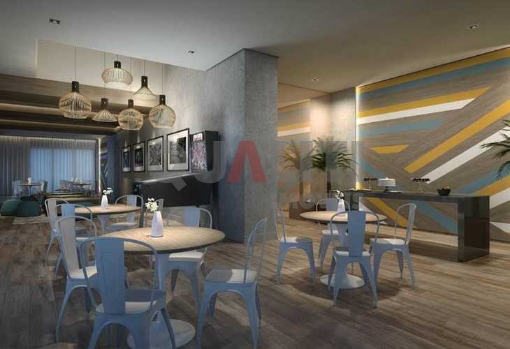 Apartamento novo com armários, 2 suítes, 75 m² e lazer para venda na Vila Olímpia.