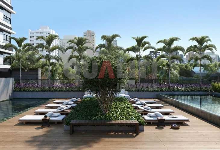 Apartamento novo com armários, 2 suítes, 75 m² e lazer para venda na Vila Olímpia.