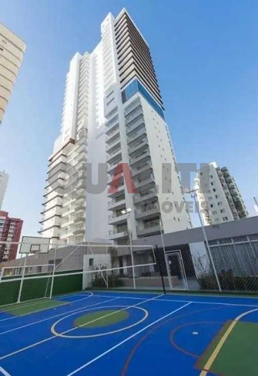 Apartamento mobiliado moderno no Brooklin Novo, com 1 dormitório, 1 vaga de garagem, depósito e lazer completo.