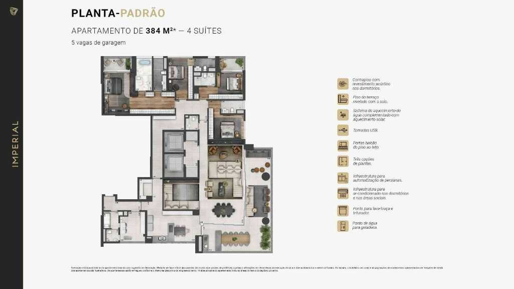 Apartamento duplex à venda no Parque Global - melhor empreendimento da América Latina.